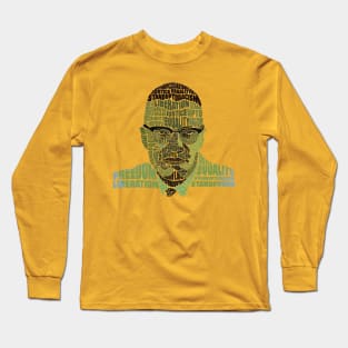 Malcolm X Long Sleeve T-Shirt